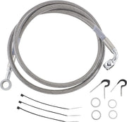 Drag Specialties Rostfri Stål Främre Bromsslang Kit