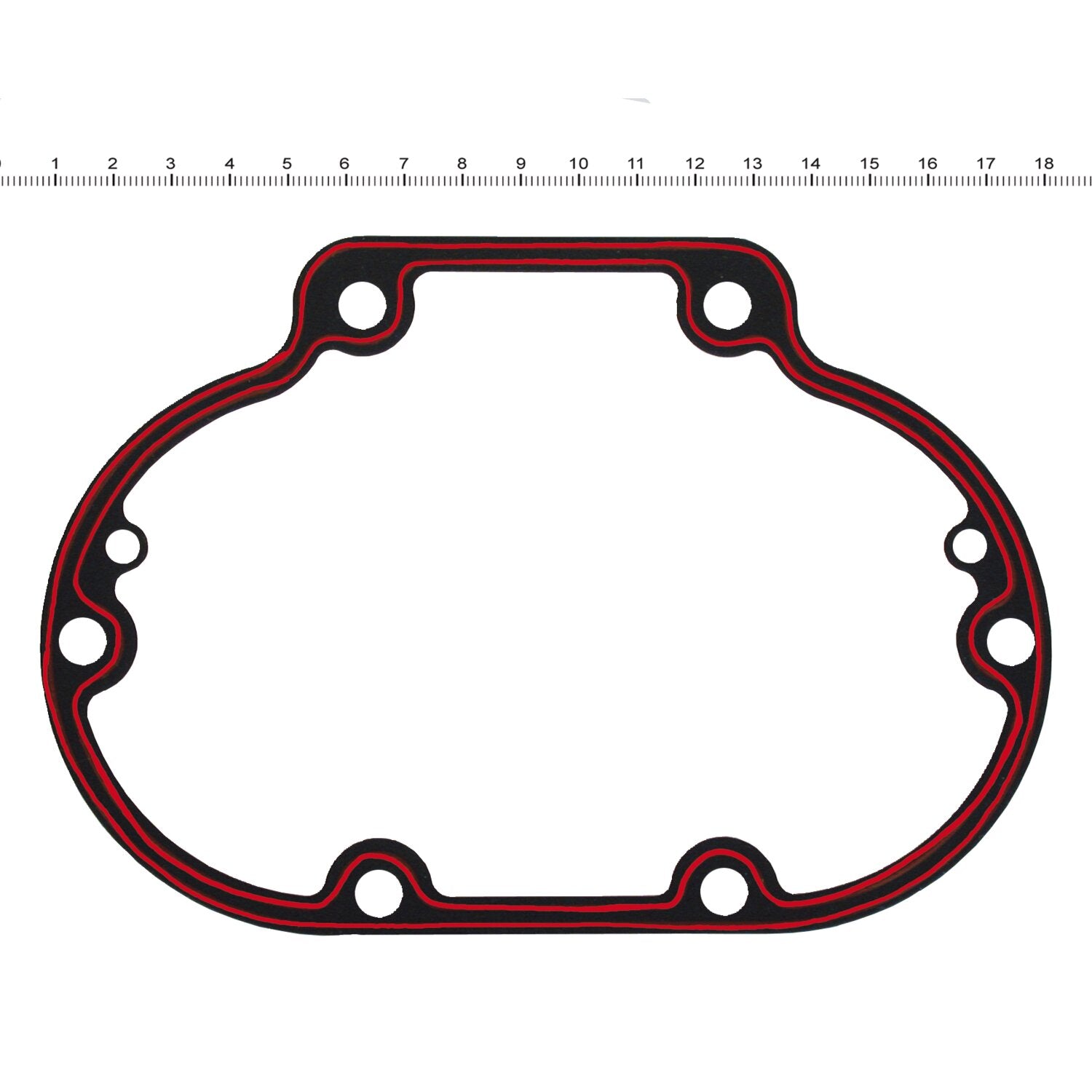 James Gaskets James gasket transmission end cover - RCM/silicone