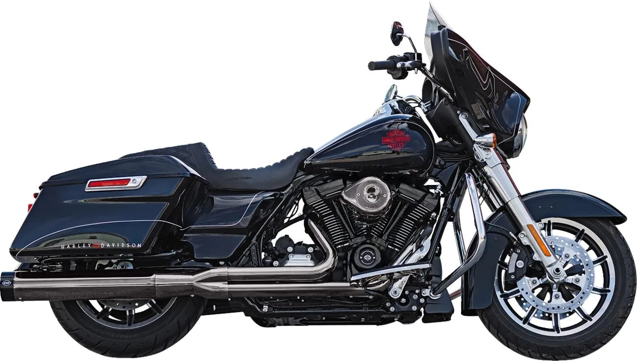 S&S Cycle 2-in-1 Sidewinder Avgassystem - Lava Chrome