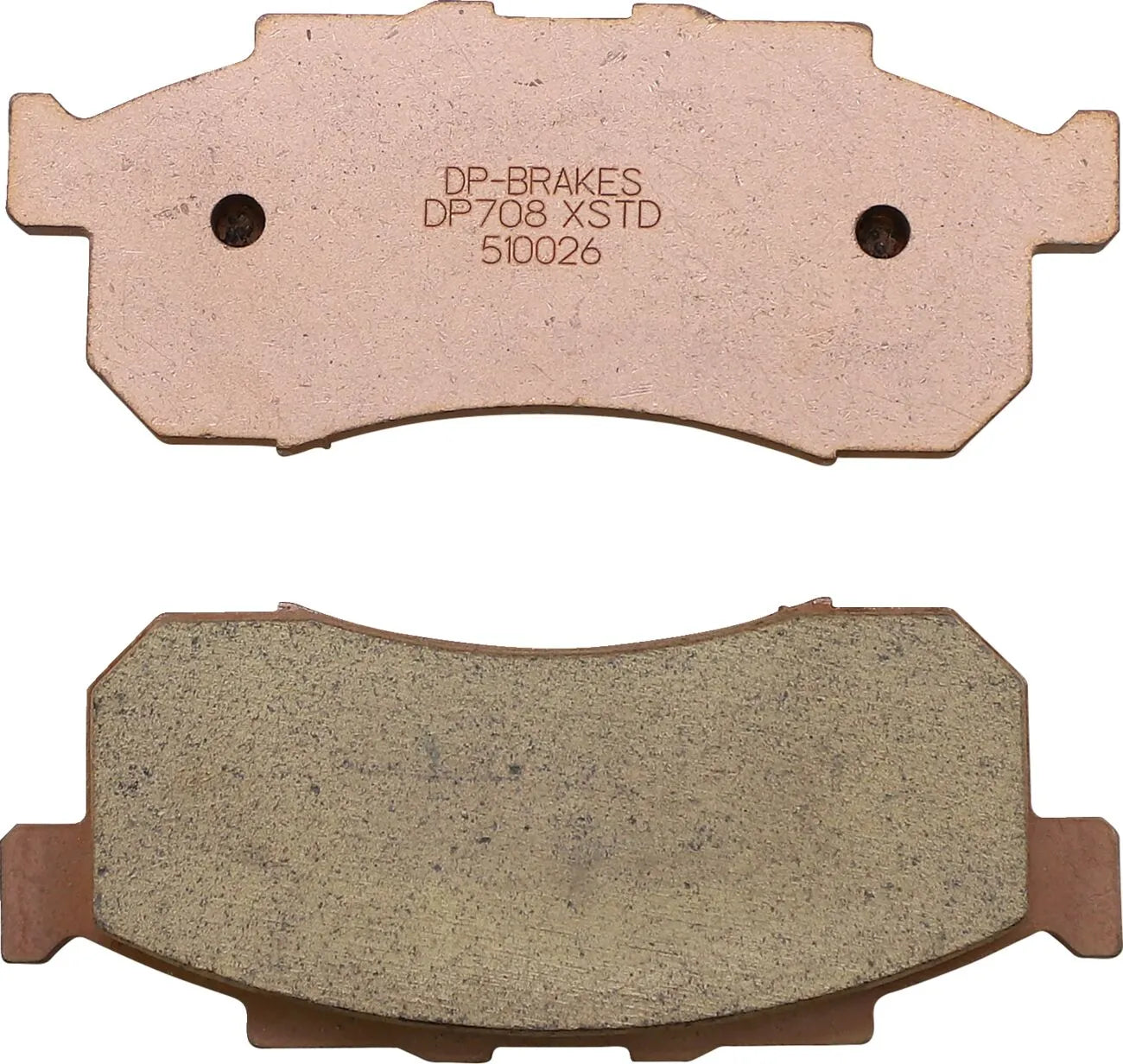 DP Brakes Standard Sintraderade Bromsbelägg Set - Fram
