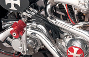 Drag Specialties Black Braided Hose For Fuel Or Oil