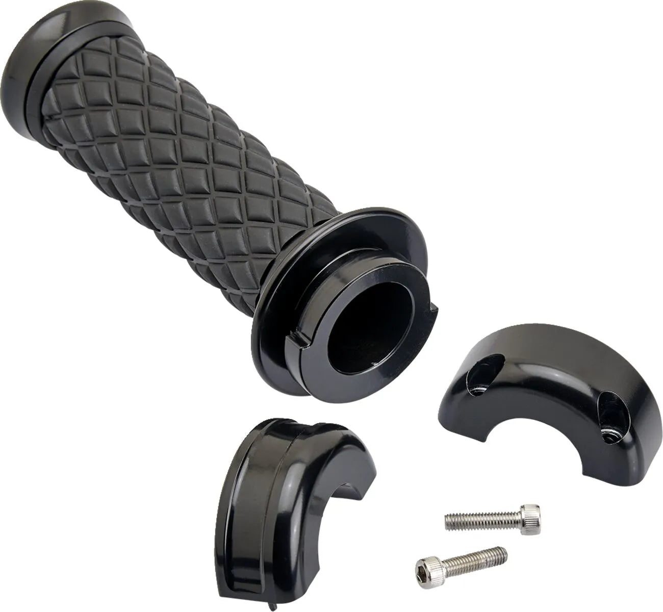 Biltwell Alumicore Grips - Black Aluminum