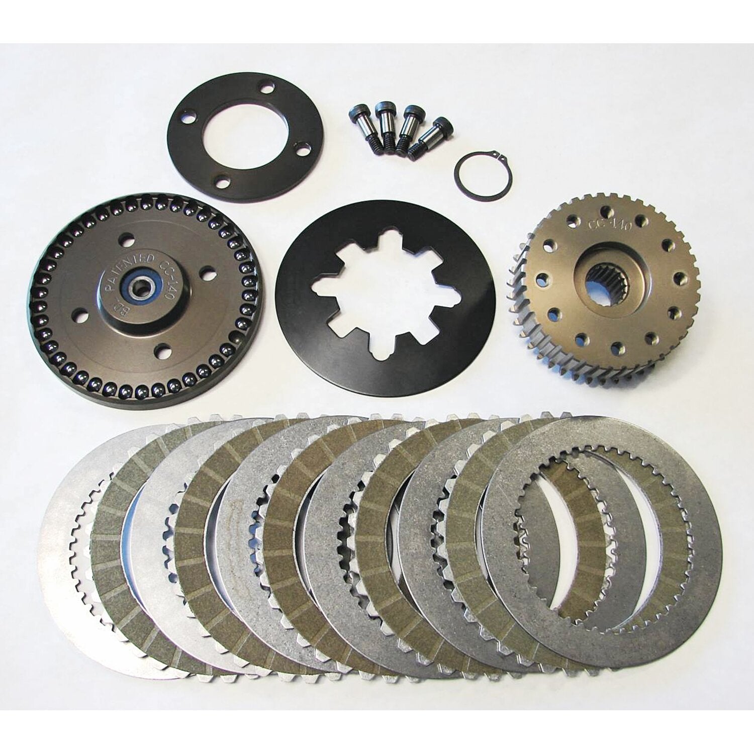 Belt Drives Ltd. Competitor clutch assembly - Balls