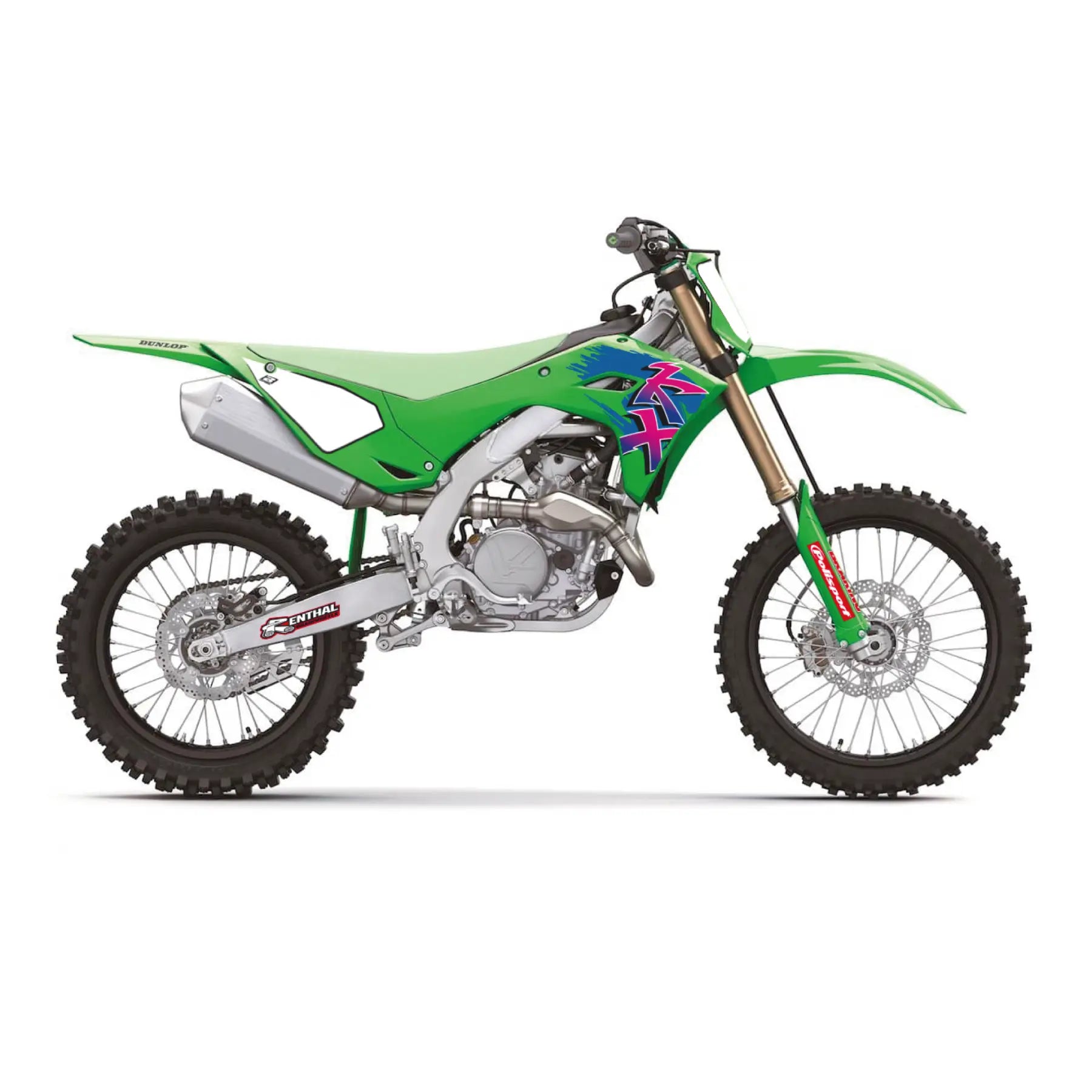 Blackbird Racing Retro Sticker Kit For Kawasaki