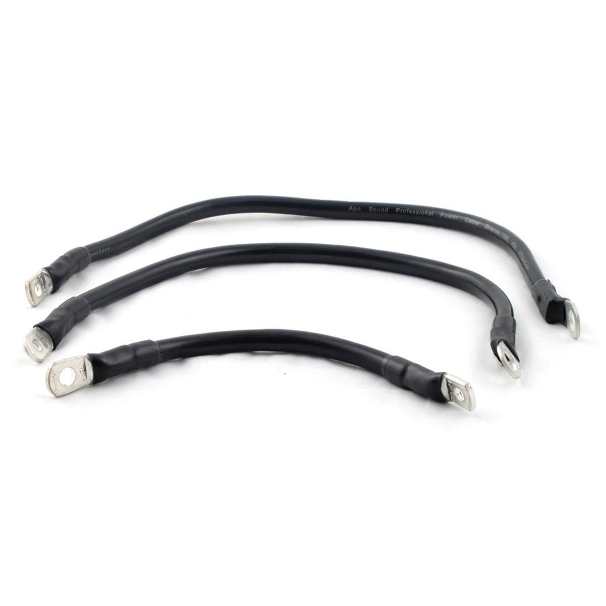 All Balls battery cable kit - Black - 8" 13" 13"
