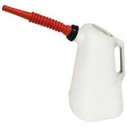 Lisle 6 quart oil filler can - Red spout