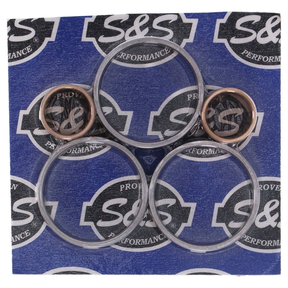 S&S connecting rod race and wristpin bushing set