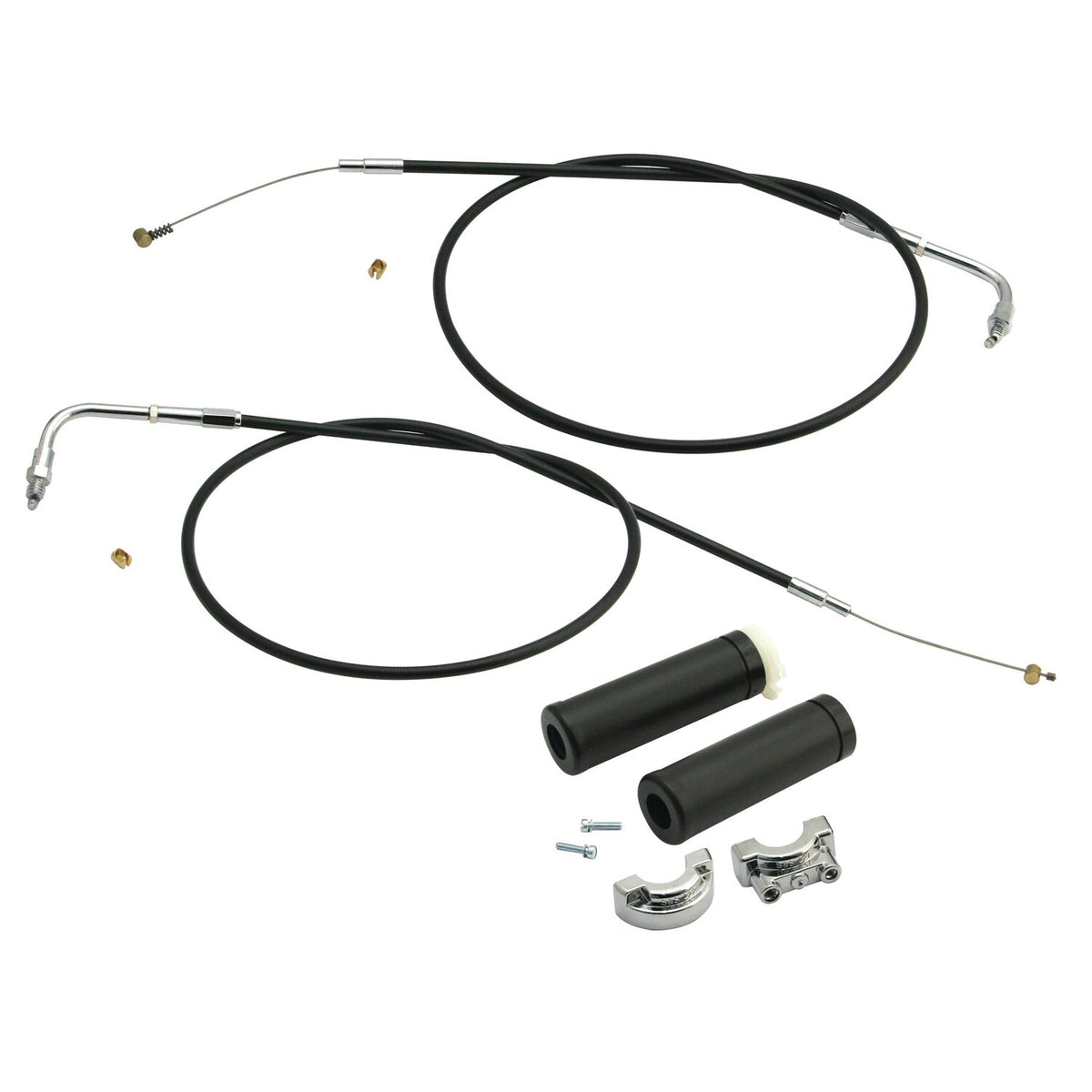 S&S throttle assembly with 42" throttle cables