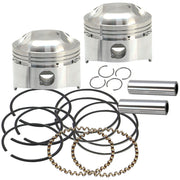 S&S 3-1/2" bore 8:1CR piston kit - Std