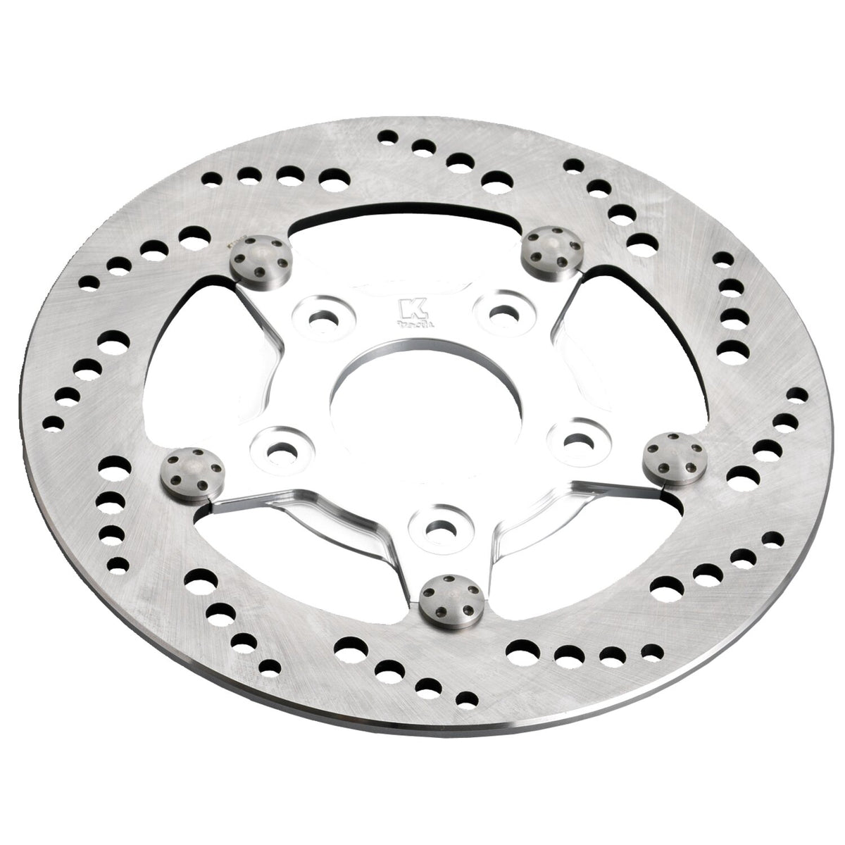 Kustom Tech K-Tech drilled brake rotor stainless steel 8 1/2 inch