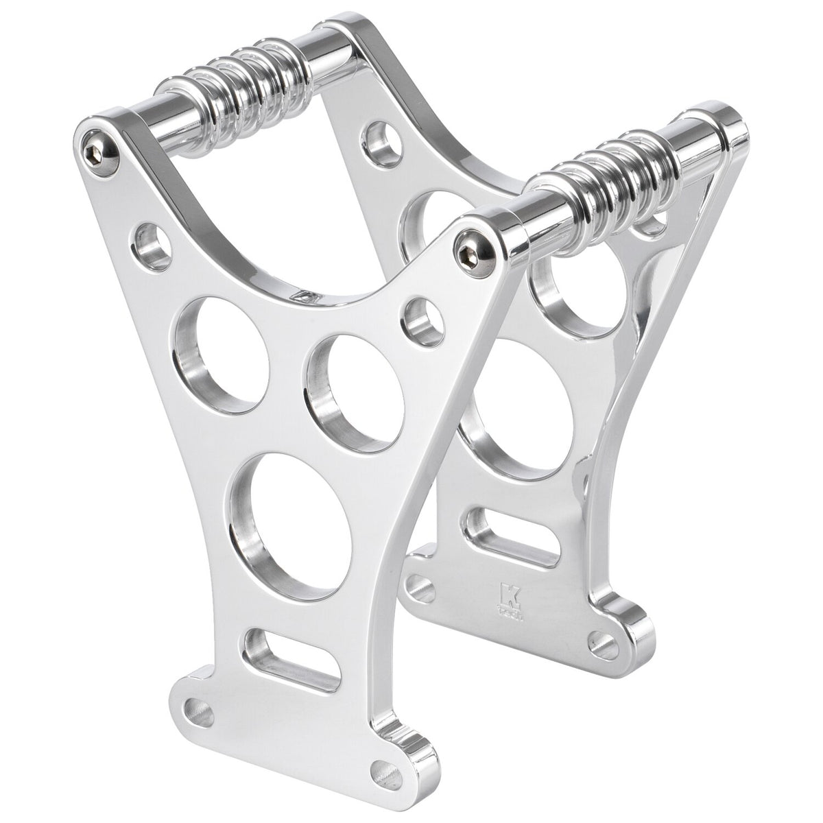 KustomTech Dragster style fork brace - Polished