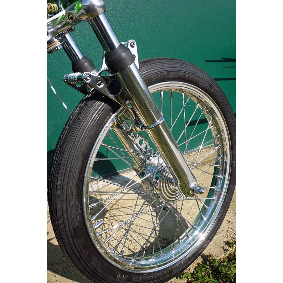 Kustom Tech K-Tech front mini drum brake kit - For hydr - forks