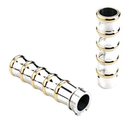 Kustom Tech K-Tech vintage grips polished alu/brass