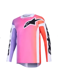 Alpinestars Racer Air Portl Jersey - Black/Pink/Purple/White