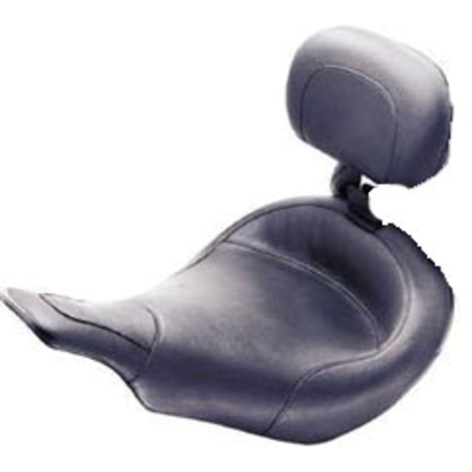 Mustang Standard Touring solo seat - With rider backrest