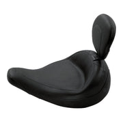 Mustang Standard Police solo seat - With rider backrest