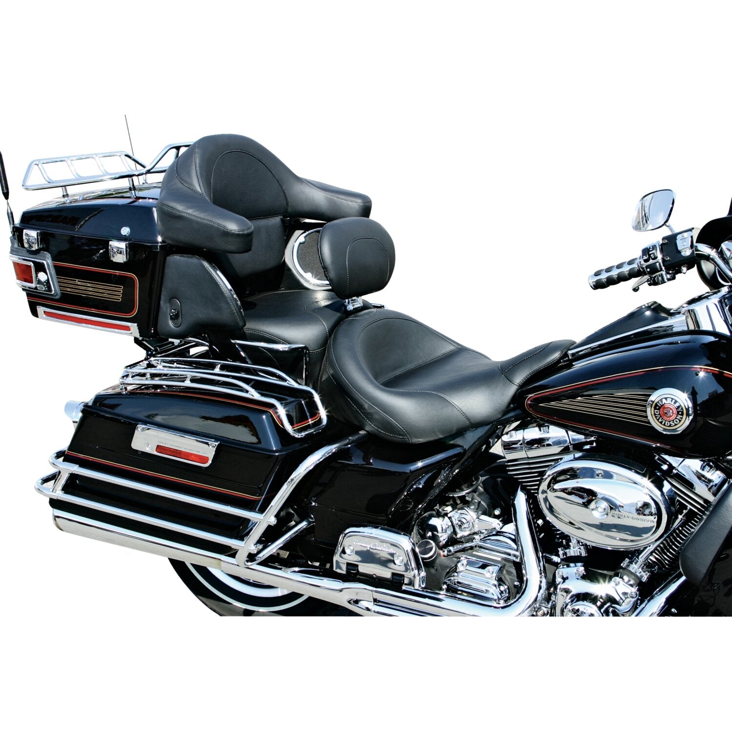 Mustang rider backrest kit - Smooth