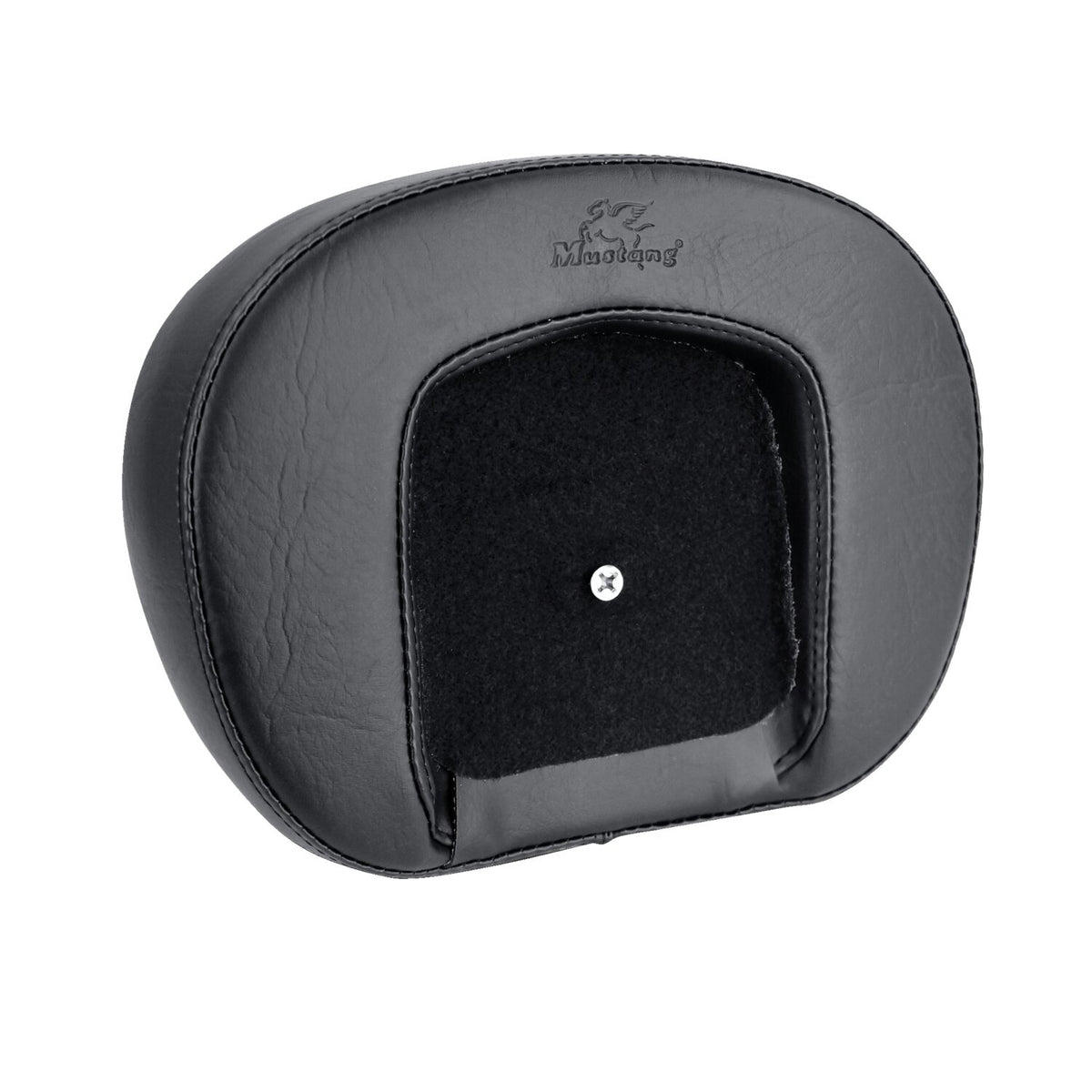 Mustang setback sissy bar pad - Black - Diamond