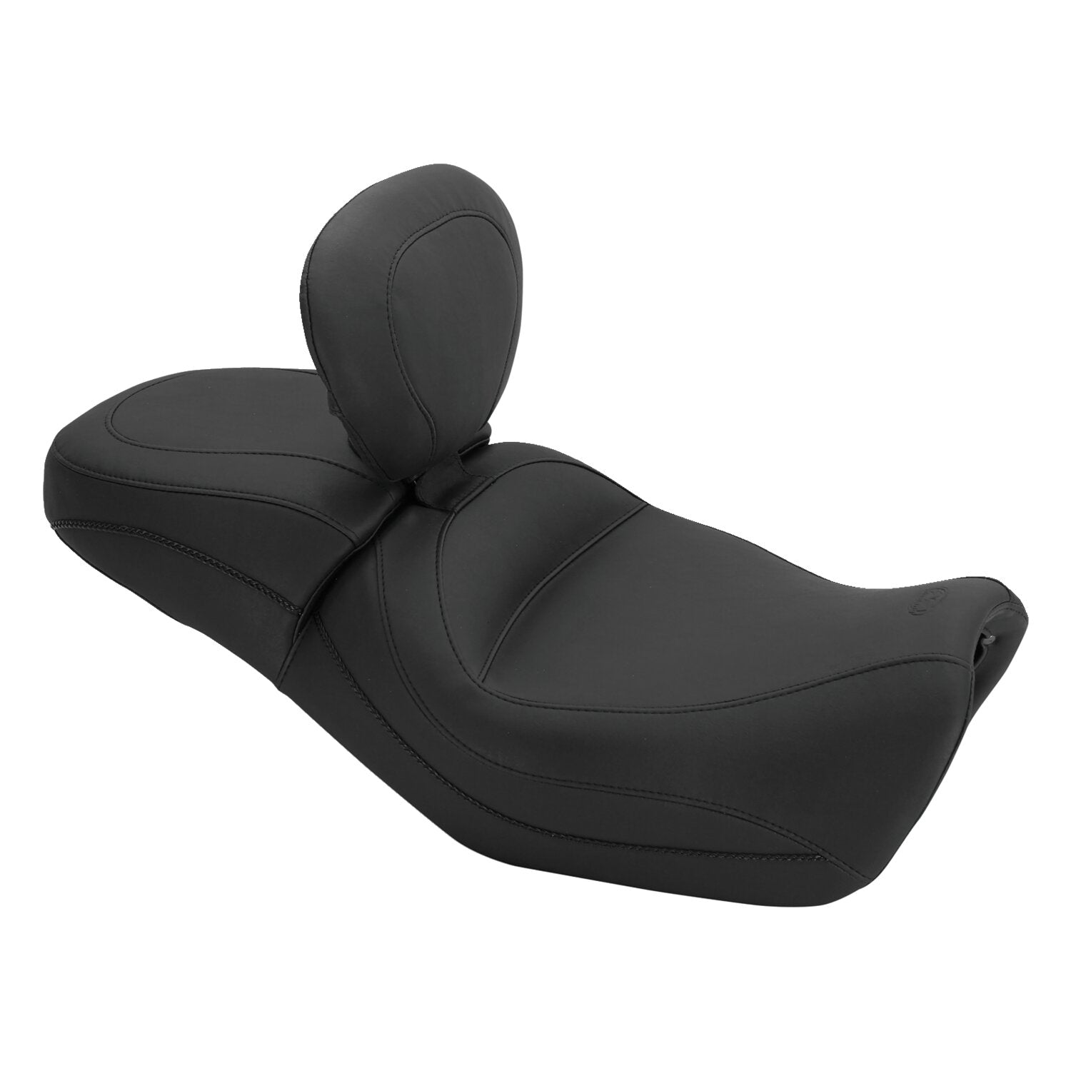 Mustang Standard Touring seat - With rider backrest