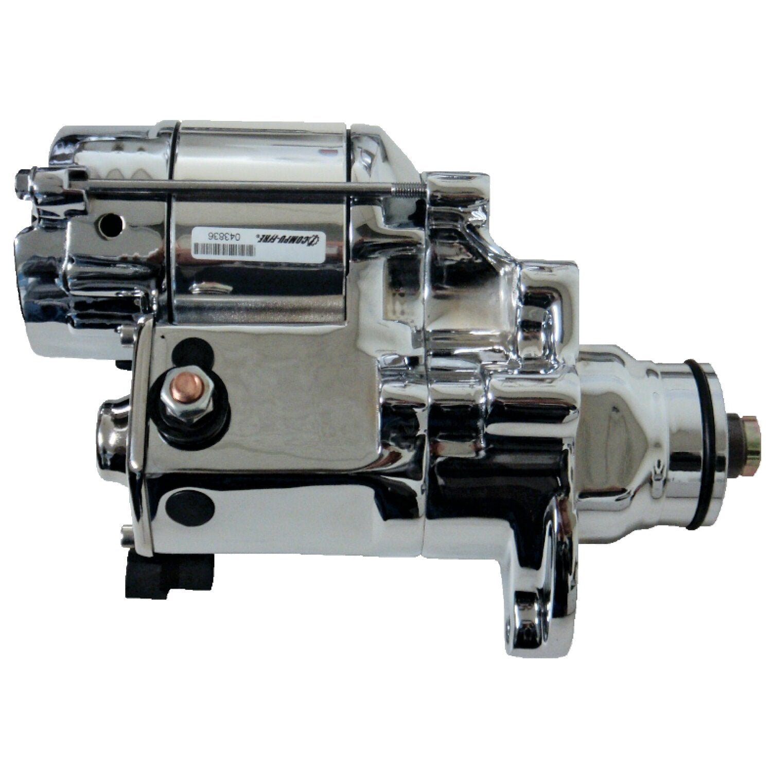 Compu-Fire starter motor - 1.6kW - Chrome