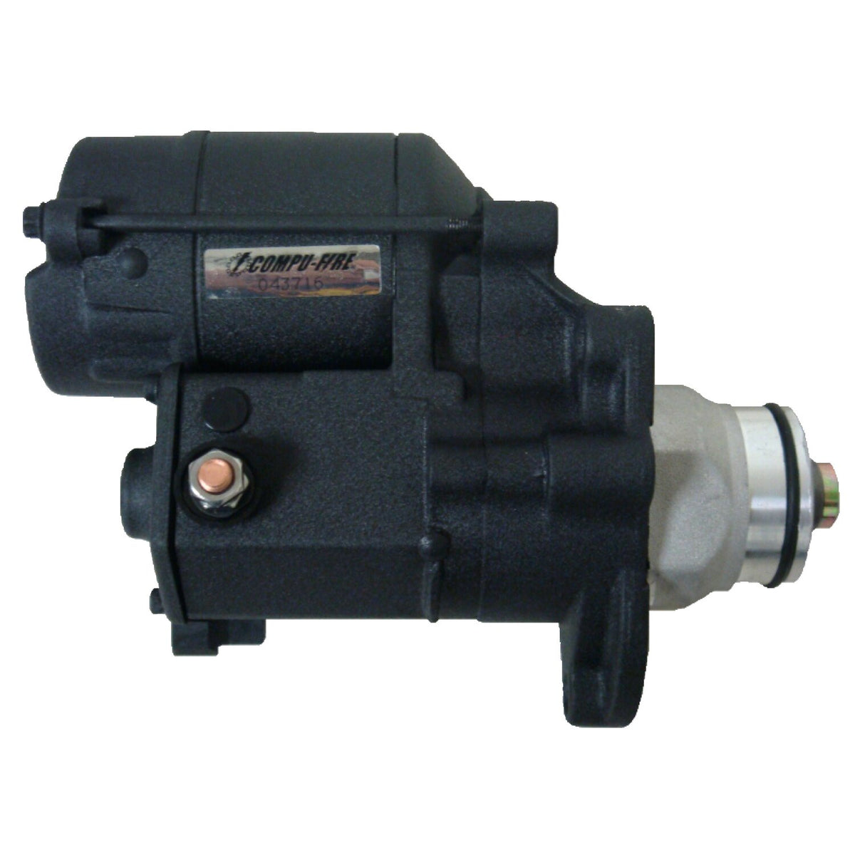 Compu-Fire starter motor - 1.6kW - Black