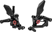 Gilles Tooling Mue2 Rearset - Black Anodized Aluminum