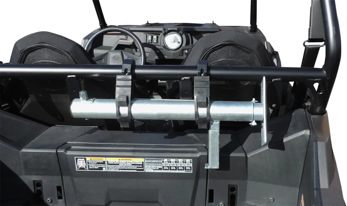 Moose Offroad Universal Jack 2 000 lb with Roll Cage Mount Silver