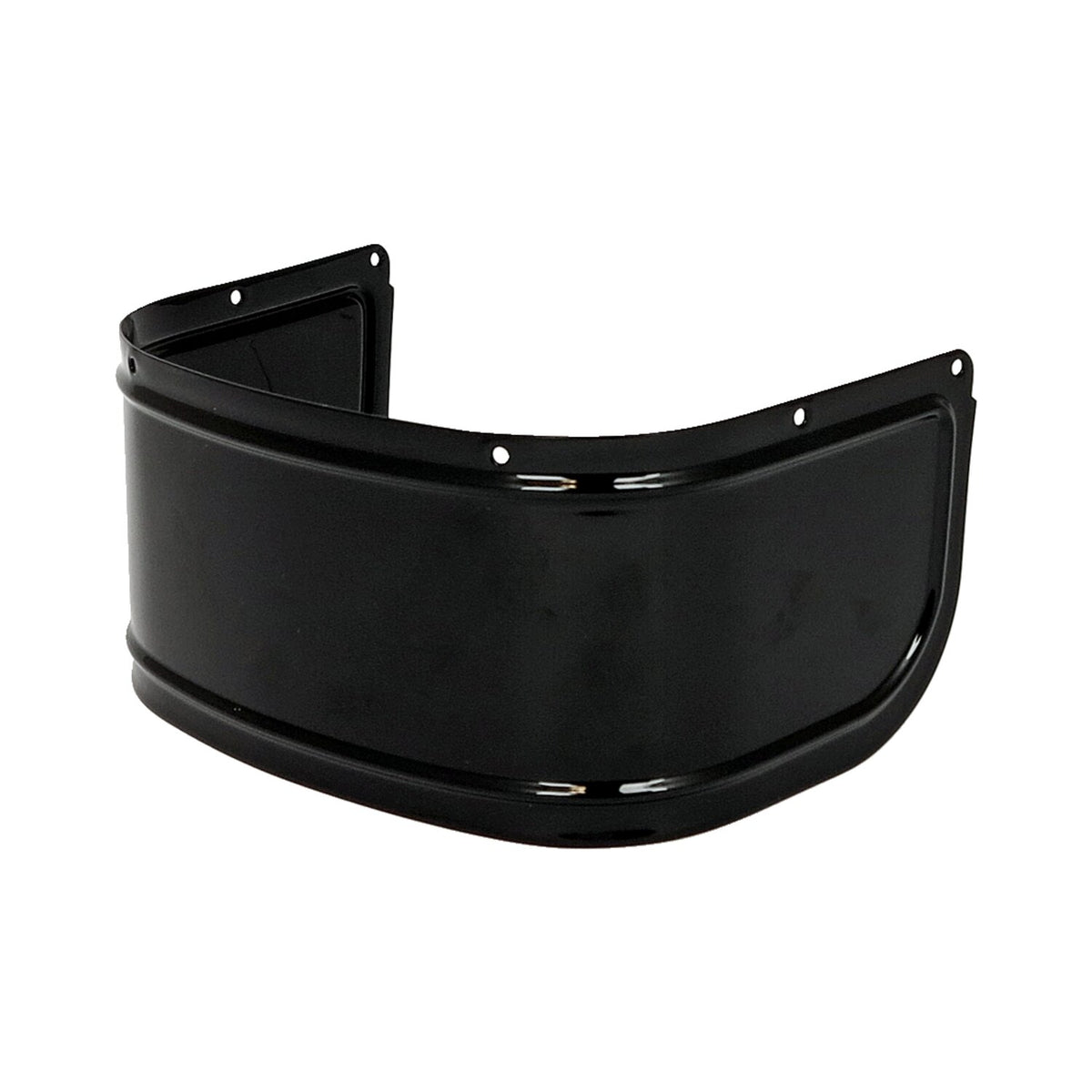 MCS Lower front fender trim - Gloss black