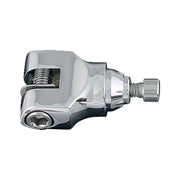 Kuryakyn Replacement serrated footpeg clevis - Chrome