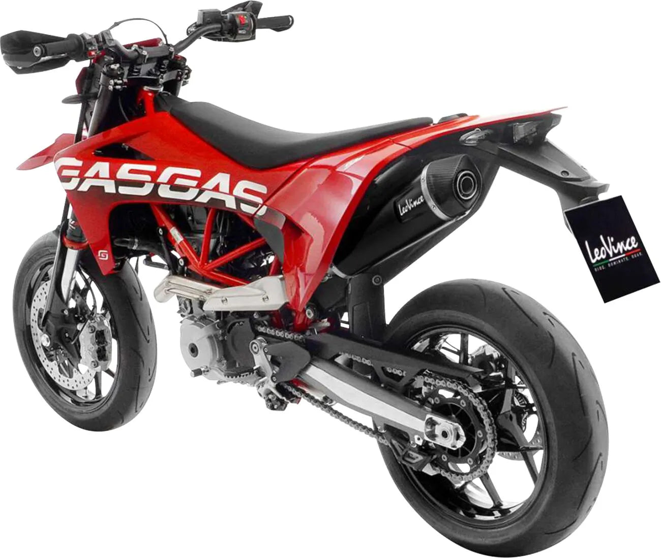 Leovince Nero Slip-on Muffler With Carbon Fiber End Cap