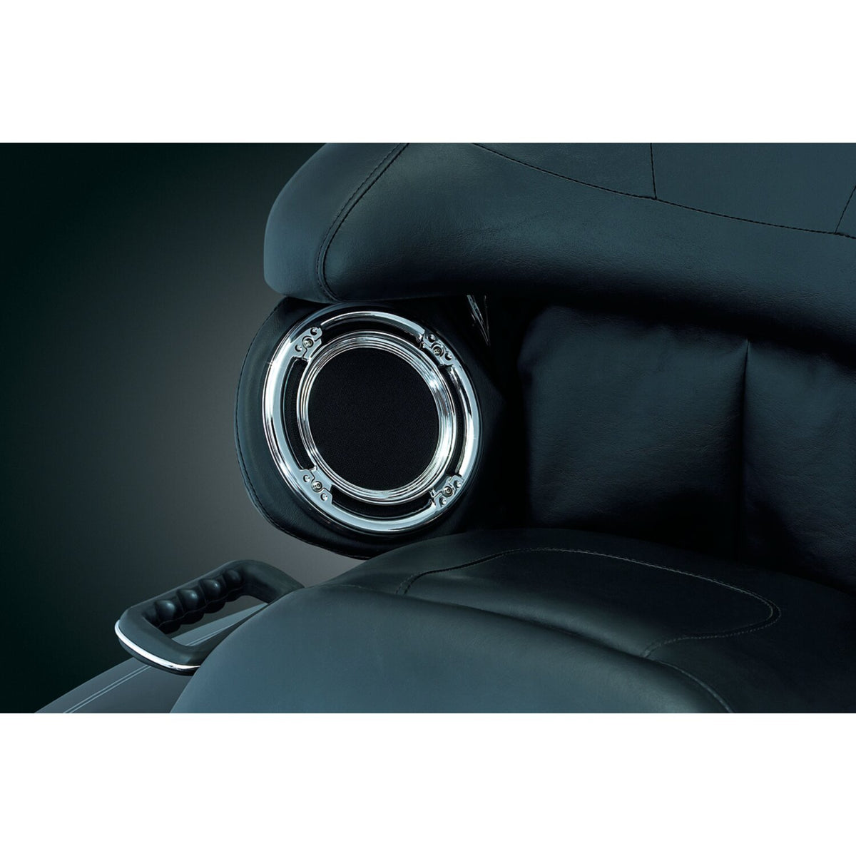 Kuryakyn Speaker accents - rear - Chrome