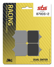 Sbs Ds Racing Dual Sintered Bromsbelägg - Fram