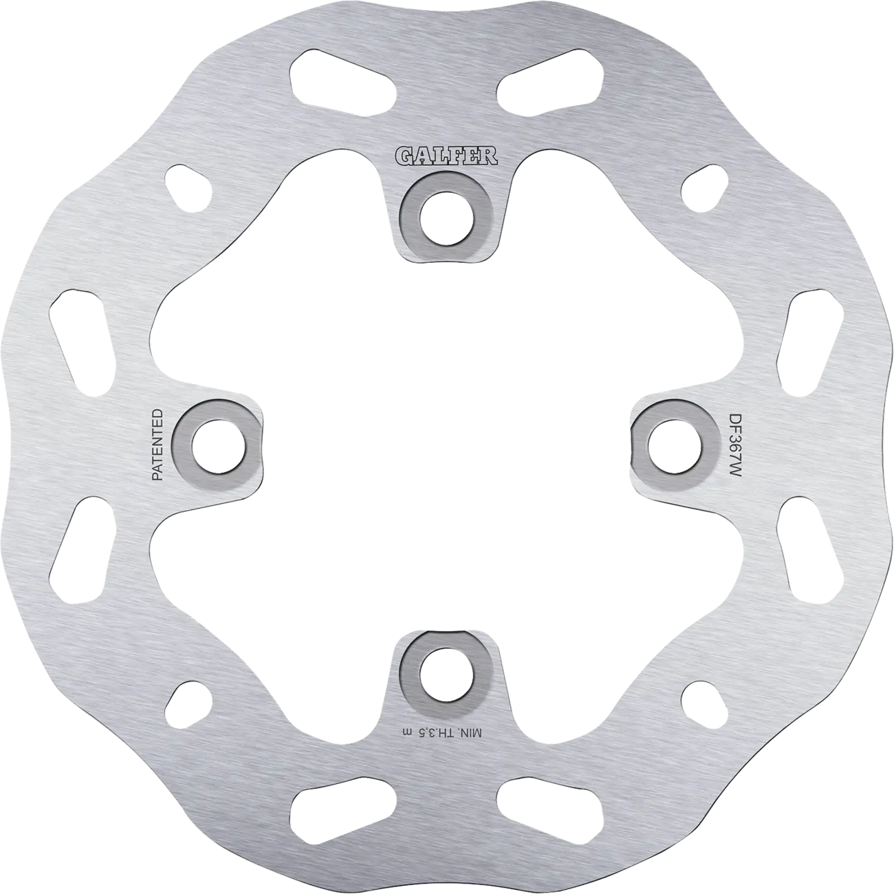 Galfer Brake Rotor For Direct Replacement - Rear