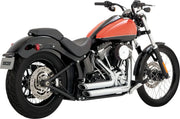 Vance & Hines Shortshots Staggered Avgassystem