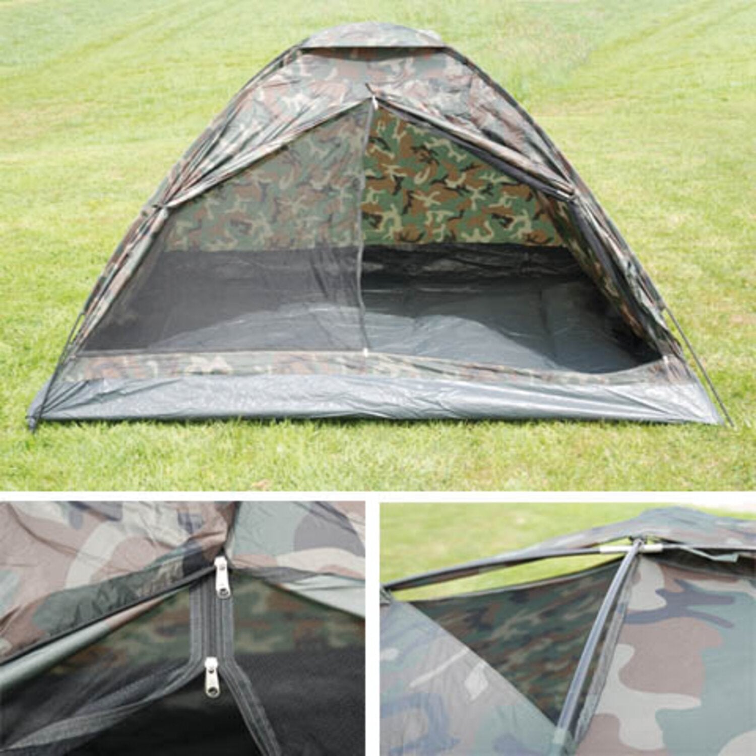 Army Surplus Fostex 2-person tent camouflage