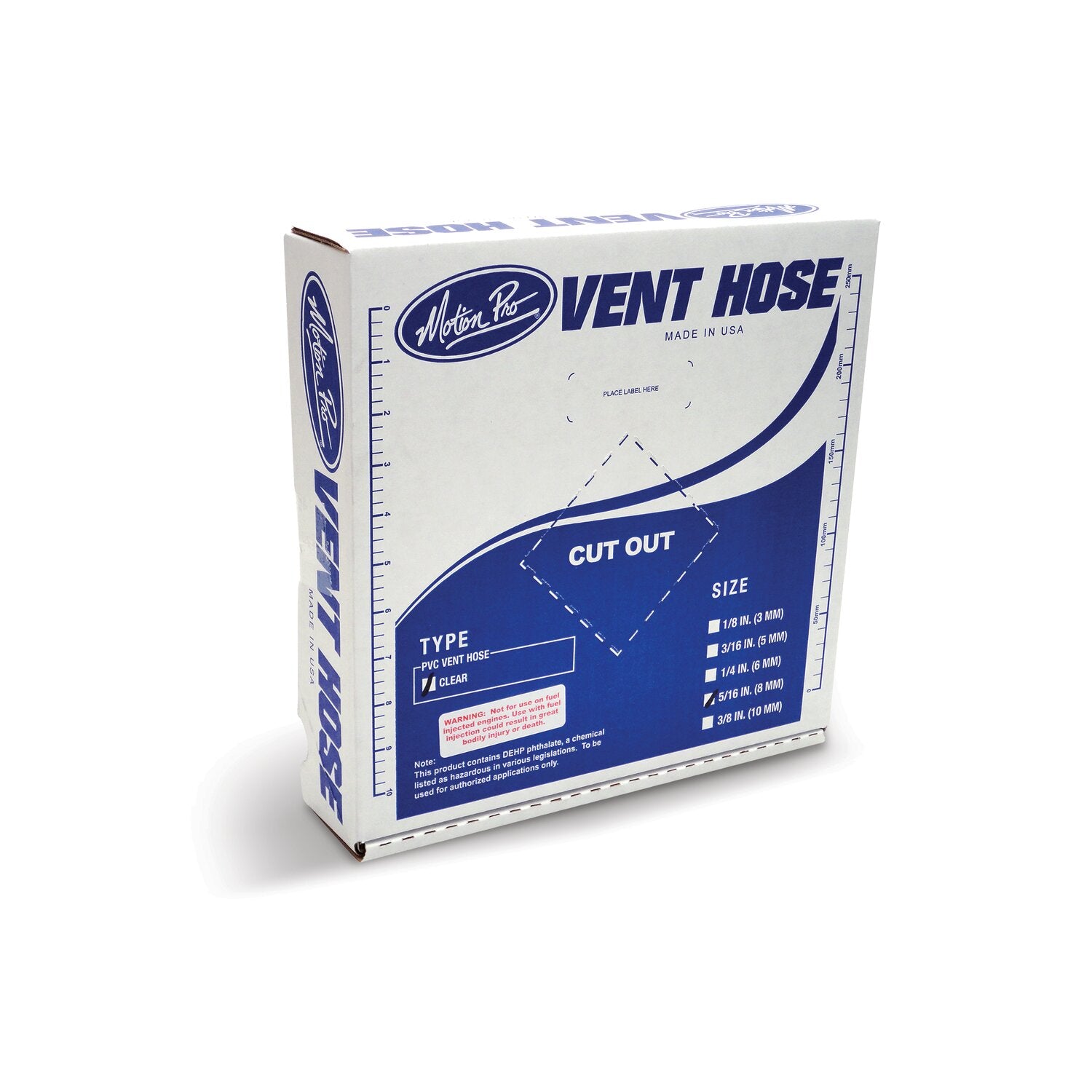 Motion Pro PVC fuel hose - Clear - 5/16"