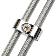 Motion Pro throttle / idle cable clamp - Chrome 7mm