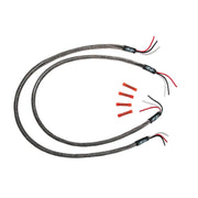 NAMZ custom turn signal wiring harness - Braided 24"