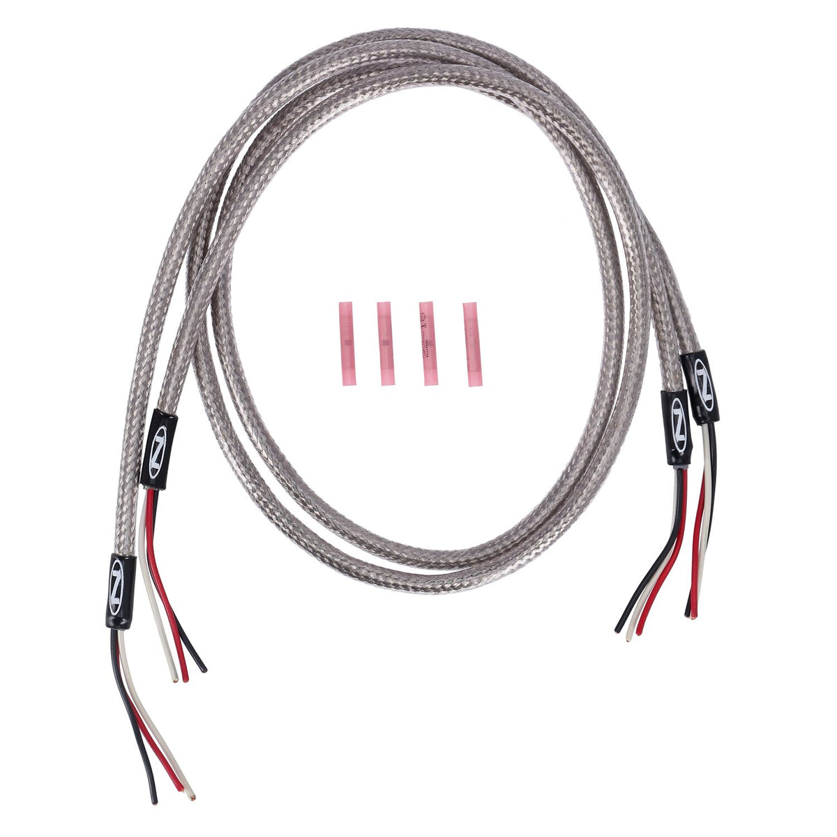 NAMZ custom turn signal wiring harness - Braided 36"