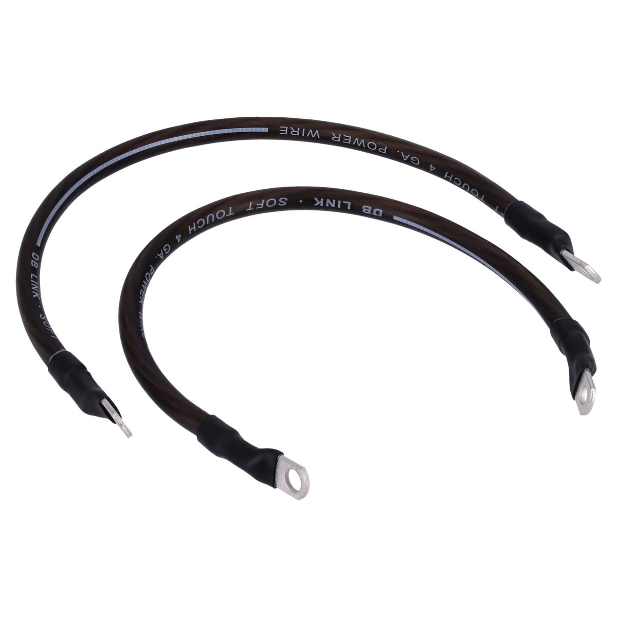 NAMZ battery cable set - Black - 15 inch (38cm)