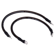 NAMZ battery cable set - Black - 15 inch (38cm)