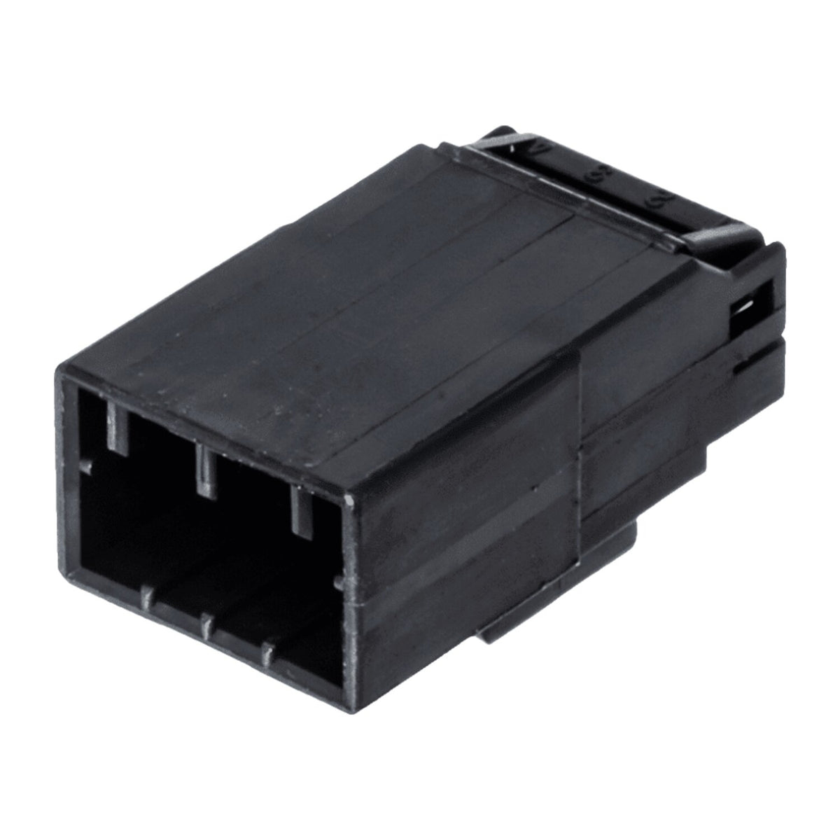 NAMZ AMP Multilock connector - Black receptacle 4-pins