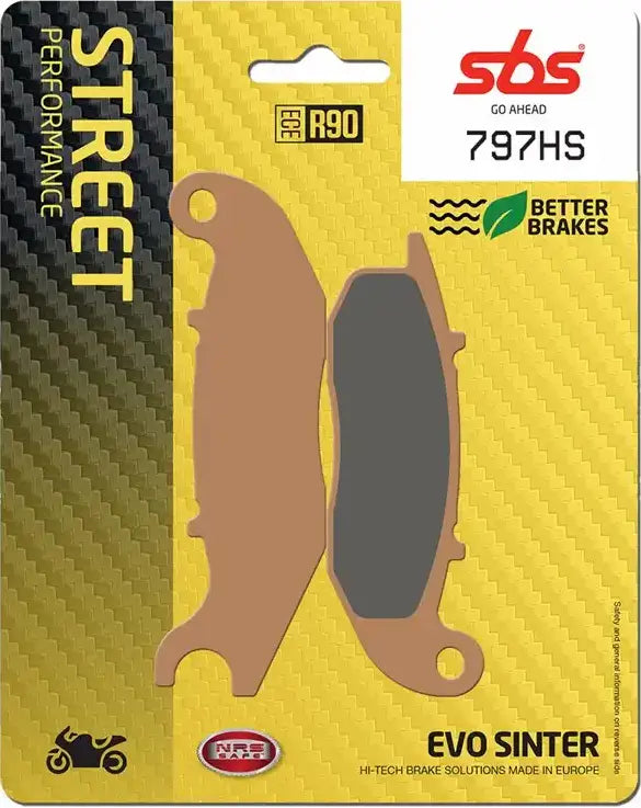 SBS HS Street Excel Sintered Front Brake Pads