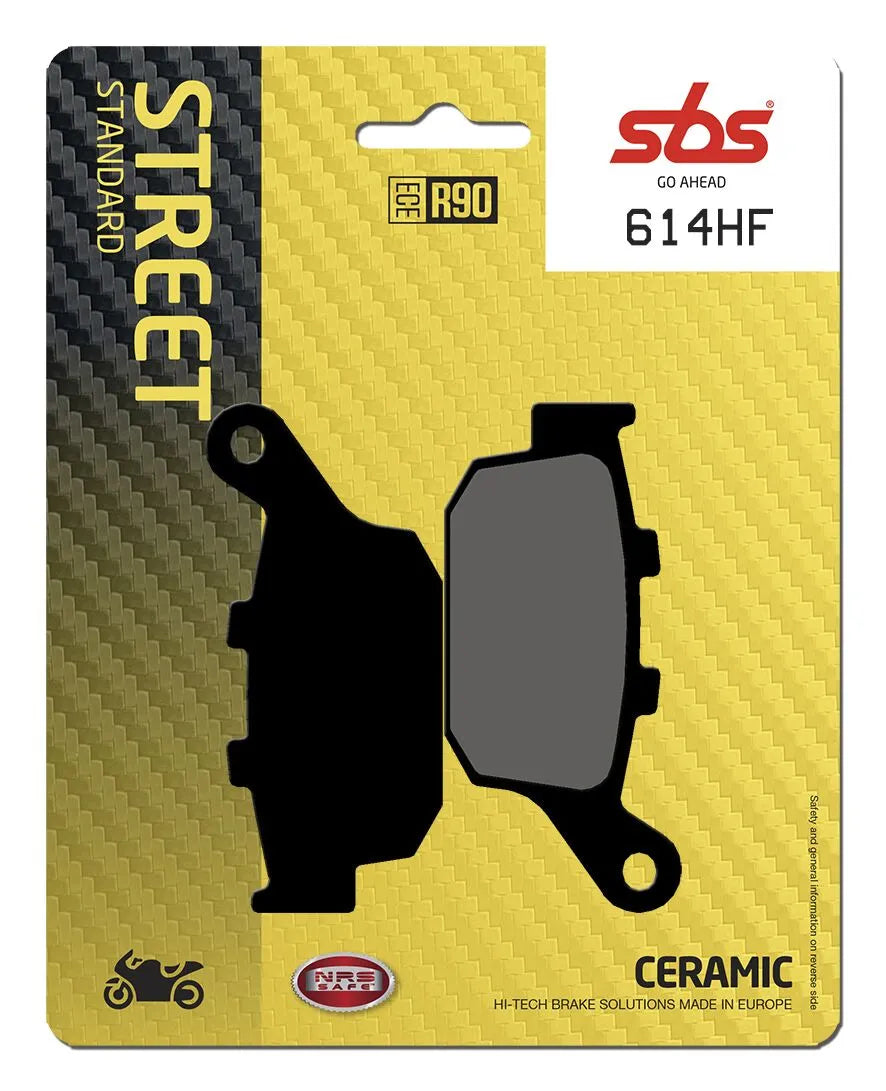 Sbs Hf Street Ceramic Brake Pads For General Use - Rear