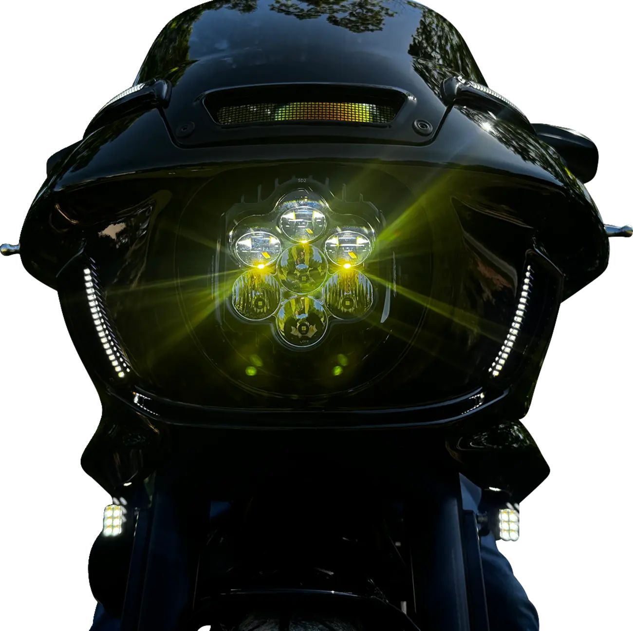 Custom Dynamics Low Rider St Fairing Vent Lights