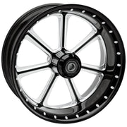 Roland Sands Design front wide tire wheel Diesel 5.5x18" - CC Black