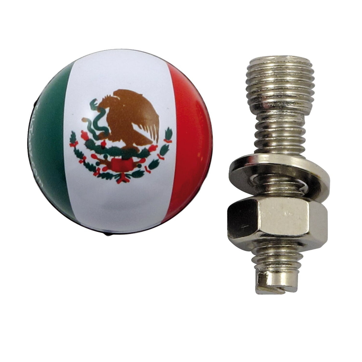 Trik Topz license plate mounts Mexico flag
