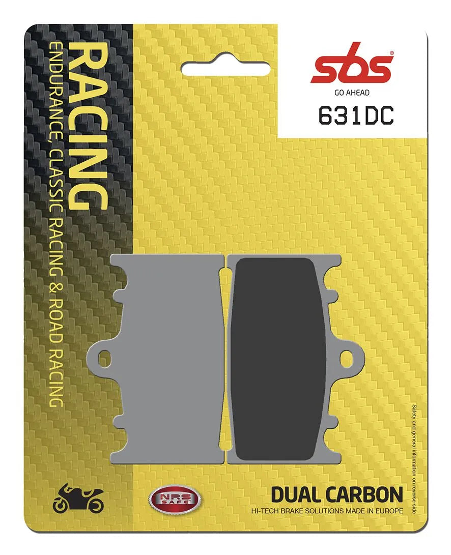 Sbs Dc Racing Dual Carbon Brake Pads For Race Bikes - Front