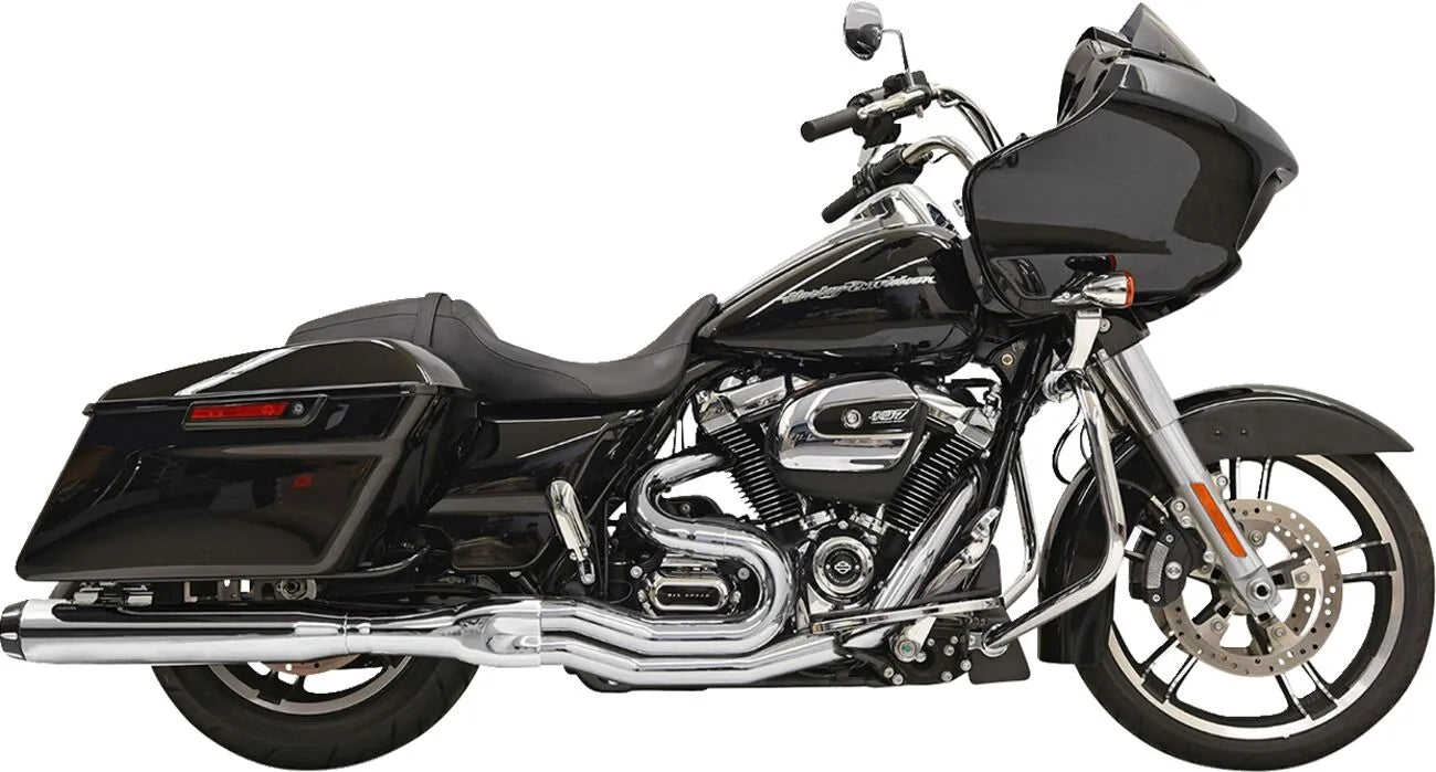 Bassani Xhaust 2-i-1 Avgassystem - Krom