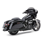 Cobra Powrflo 4-1/2" slip on mufflers - Black
